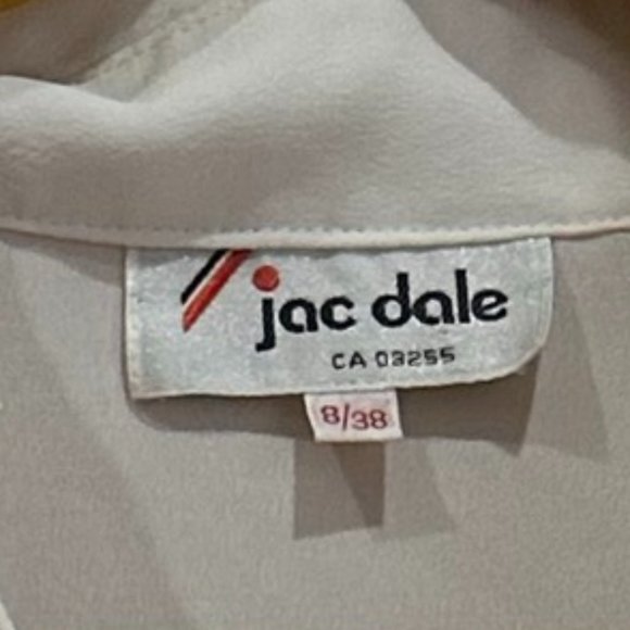 Vintage Jac Dale Western Style Button Up Shirt with Embroidery Detail - Picture 7 of 7